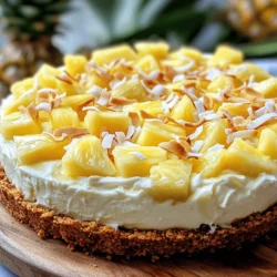 Easy Pineapple Fridge Tart: A No-Bake Delight