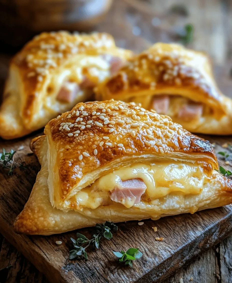 Cheesy Ham Delights are a savory snack that brings a delightful twist to your appetizer repertoire. Perfect for parties, family gatherings, or even a cozy night in, these bite-sized treats are sure to impress your guests and satisfy your cravings. With a mouthwatering combination of flavors—savory diced ham, creamy cheeses, and a flaky crust—this recipe is as delicious as it is easy to prepare. Whether you’re hosting a game night or looking for a quick snack to whip up for your family, Cheesy Ham Delights are the perfect choice.