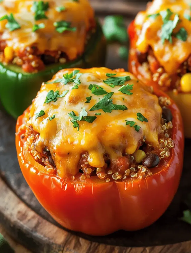 In the realm of culinary delights, few dishes can match the visual appeal and nutritional prowess of Colorful Delight Stuffed Bell Peppers. This vibrant recipe has gained popularity as a wholesome, plant-based meal that caters to vegetarians and meat-lovers alike. With a colorful array of bell peppers filled with a delightful mixture of quinoa, beans, and fresh vegetables, this dish not only tantalizes the taste buds but also serves as a feast for the eyes. As the trend of plant-based eating continues to rise, stuffed bell peppers have emerged as a versatile option that can be tailored to suit various dietary preferences.