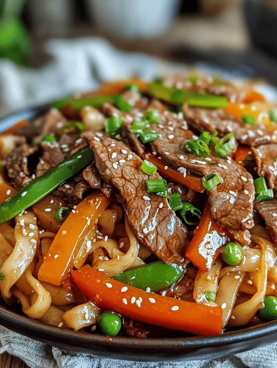 In the bustling world we live in today, where schedules are tight and meals often get sidelined, having a go-to recipe that combines convenience, flavor, and nutrition can make all the difference. Enter the Savory Beef and Noodles Delight, a dish that ticks all the boxes for a satisfying meal. This recipe marries tender strips of beef with perfectly cooked egg noodles, enveloped in a rich and savory sauce that warms the soul.