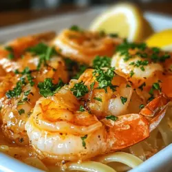 The origins of Garlic Butter Shrimp Scampi can be traced back to Italian cuisine, where "scampi" refers to a type of shellfish, specifically langoustines or Norway lobsters. However, in the United States, the term has evolved to commonly refer to shrimp cooked in a garlic and butter sauce. This dish beautifully exemplifies the cultural melding of Italian and American culinary traditions, showcasing the love for seafood and bold flavors.