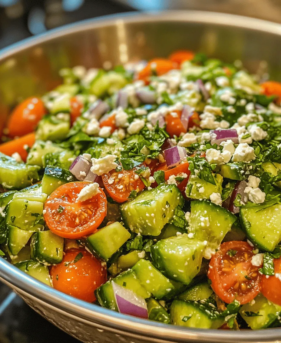 In the world of salads, the Cucumber Avocado Salad stands out as a beacon of freshness and nutrition. This vibrant dish not only tantalizes the taste buds but also offers a light, refreshing experience that perfectly complements any meal or occasion. Whether you're hosting a summer barbecue, looking for a nutritious side dish to accompany your dinner, or wanting a quick and healthy lunch, this salad fits the bill seamlessly.