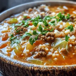 When the chill of winter sets in, there's nothing quite like a warm bowl of soup to lift your spirits and soothe your soul. Enter cabbage roll soup, a hearty dish that brings the beloved flavors of traditional cabbage rolls into a comforting soup form. This recipe is not only delicious but also packed with nutrients, making it a perfect choice for both family dinners and meal prep.