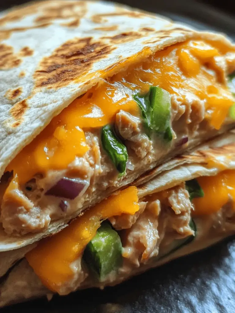 To achieve the perfect Cheesy Tuna Melt Wrap, it's essential to understand the key ingredients that bring this dish to life. Each component contributes not just to the flavor but also to the nutritional profile, making this meal a wholesome choice.