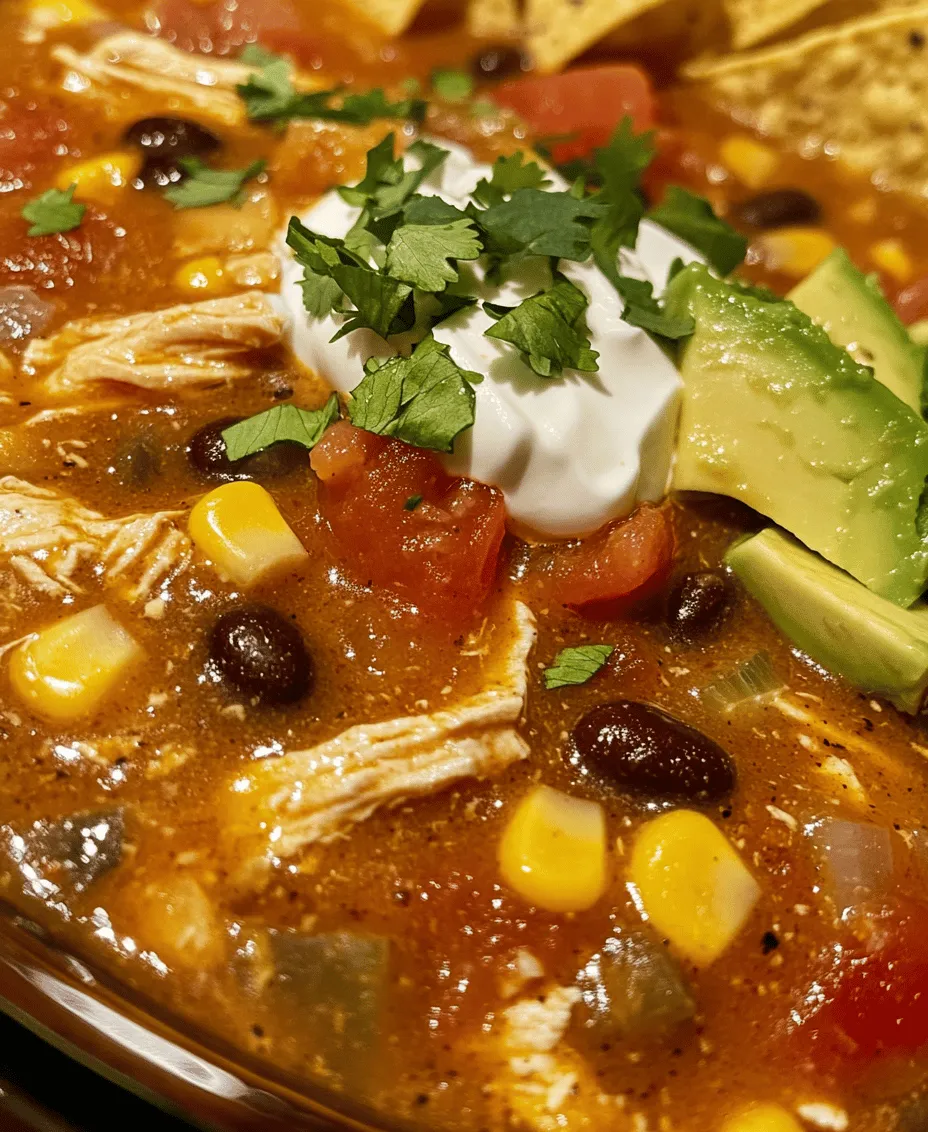 Slow Cooker Chicken Taco Soup is a delightful dish that perfectly balances convenience and flavor, making it a favorite among busy cooks and taco enthusiasts alike. This hearty soup combines tender chicken, flavorful spices, and a medley of vegetables, creating a warming meal that is both satisfying and nutritious. As we dive into this recipe, you'll discover not only how easy it is to prepare but also why it has become a staple for families seeking a quick yet delicious dinner option.