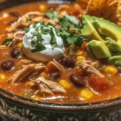 Slow Cooker Chicken Taco Soup is a delightful dish that perfectly balances convenience and flavor, making it a favorite among busy cooks and taco enthusiasts alike. This hearty soup combines tender chicken, flavorful spices, and a medley of vegetables, creating a warming meal that is both satisfying and nutritious. As we dive into this recipe, you'll discover not only how easy it is to prepare but also why it has become a staple for families seeking a quick yet delicious dinner option.