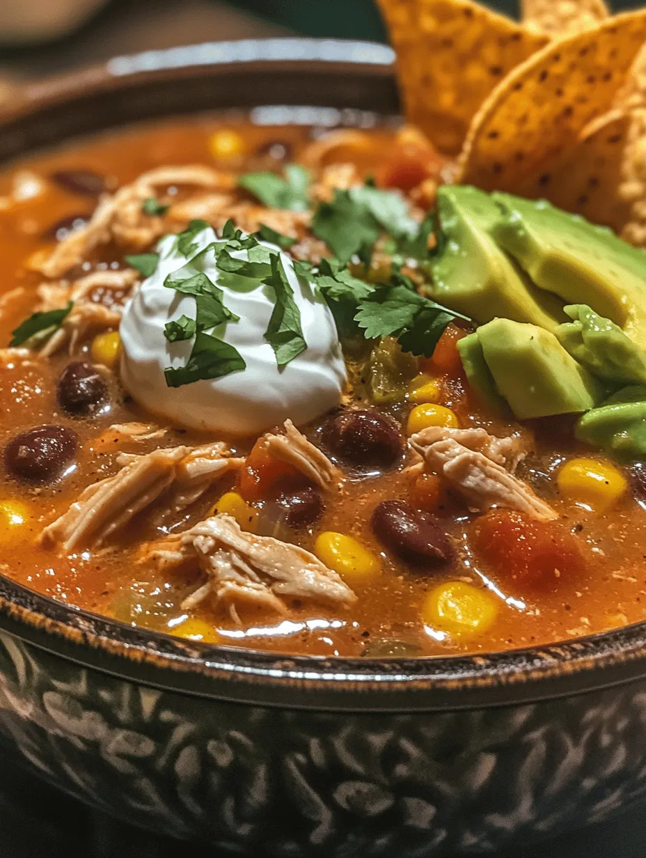 Slow Cooker Chicken Taco Soup is a delightful dish that perfectly balances convenience and flavor, making it a favorite among busy cooks and taco enthusiasts alike. This hearty soup combines tender chicken, flavorful spices, and a medley of vegetables, creating a warming meal that is both satisfying and nutritious. As we dive into this recipe, you'll discover not only how easy it is to prepare but also why it has become a staple for families seeking a quick yet delicious dinner option.