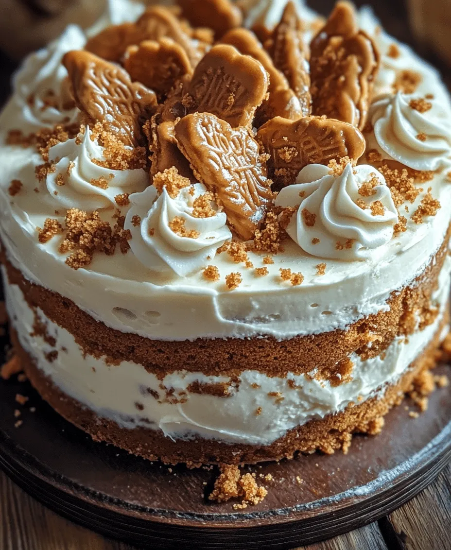 The Biscoff Bliss Cake is a harmonious blend of flavors and textures that captures the essence of the iconic Biscoff cookie. With its layers of moist cake, rich cookie butter, and airy whipped cream, each bite delivers a delightful experience. The cake is not overly sweet, allowing the caramel notes from the Biscoff cookie butter to shine through while being balanced by the freshness of whipped cream. The addition of crushed Biscoff cookies in the layers and as a decorative element adds a satisfying crunch, enhancing the overall experience of this delectable dessert.