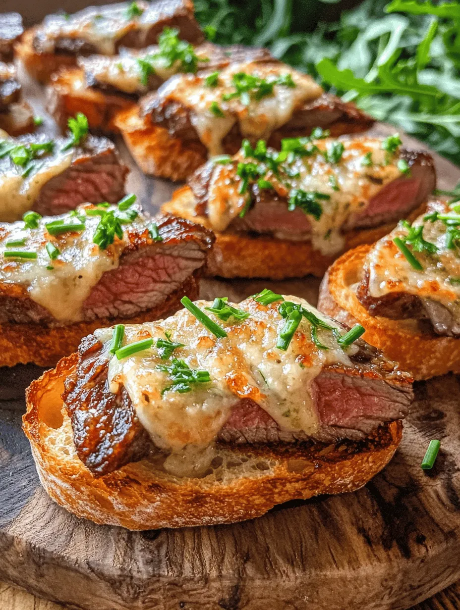 Gourmet appetizers have the remarkable ability to transform any gathering into a culinary experience, and one dish that exemplifies this is the exquisite beef tenderloin crostini. This elegant appetizer is not only visually appealing but also boasts a medley of rich flavors that tantalize the palate. The combination of tender beef, a crispy baguette, and a luscious creamy Parmesan sauce makes this dish a standout choice for any occasion, whether it’s a sophisticated dinner party, a festive holiday gathering, or a casual get-together with friends.