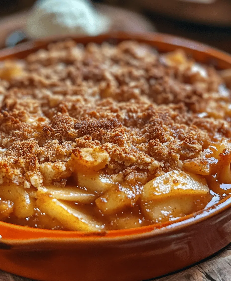 As the leaves turn golden and the air takes on a crisp chill, there's nothing quite like the warming embrace of a freshly baked apple crumble. This quintessential comfort dessert not only fills your home with delightful aromas but also brings a sense of nostalgia, evoking memories of family gatherings and cozy evenings. The combination of tender, spiced apples topped with a buttery, crumbly topping is a harmonious blend that satisfies both the palate and the soul.