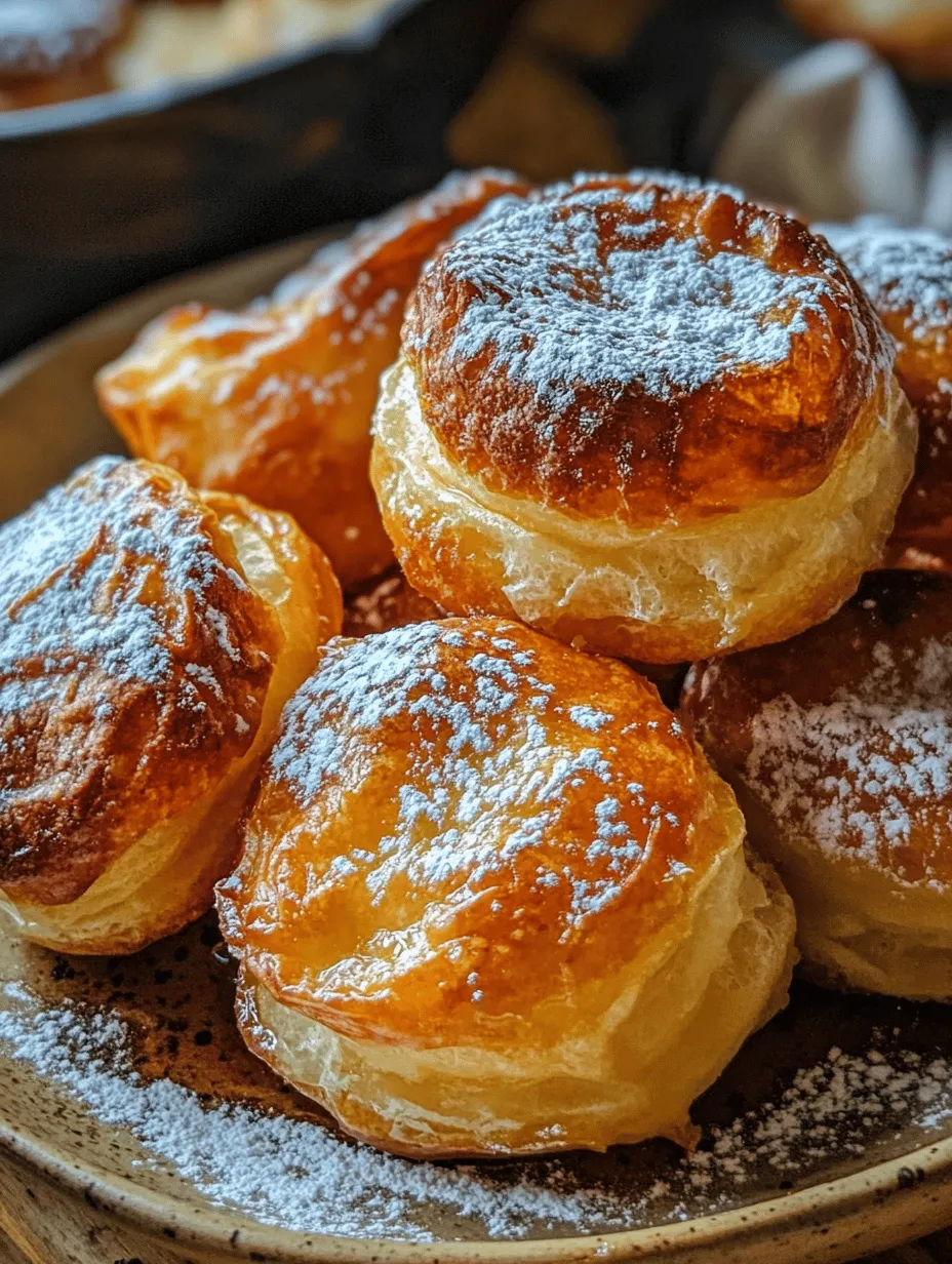 Imagine a fluffy, golden pastry, warm and slightly crisp on the outside, giving way to a soft, airy interior. This is the essence of French beignets—beloved treats that have woven themselves into the fabric of French cuisine and culture. Traditionally enjoyed during celebrations or as a decadent morning delight, beignets are often dusted with powdered sugar and paired with coffee or hot chocolate. Their delightful texture and rich flavor make them a favorite among sweet tooth enthusiasts.