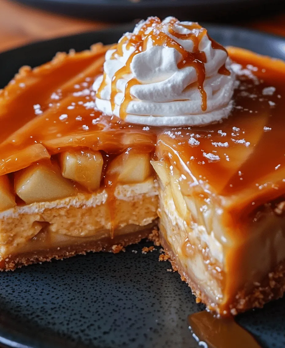 Imagine a dessert that combines the warmth of a classic apple pie with the rich, velvety texture of a cheesecake, all elevated by a luscious salted caramel drizzle. The Salted Caramel Apple Pie Cheesecake is not just a treat for the taste buds; it's a celebration of flavors and textures, making it a perfect choice for any occasion. This dessert has gained popularity for its ability to merge beloved elements of traditional desserts with contemporary twists, bringing a unique experience to diners and home bakers alike.