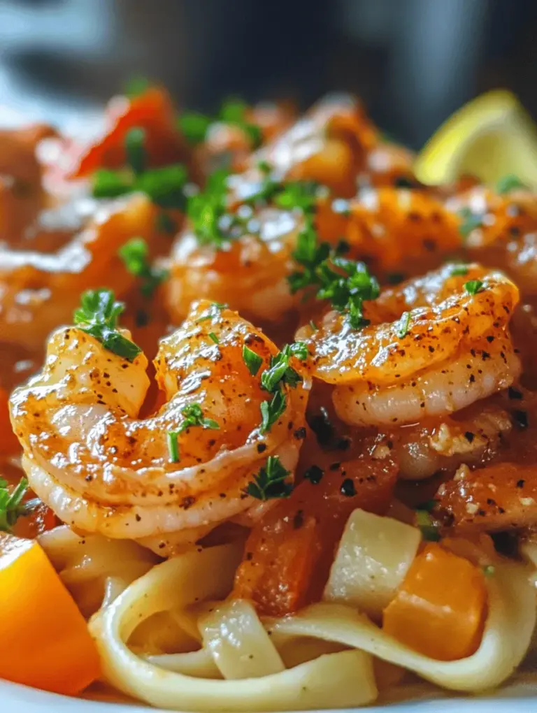 If you're seeking a dish that is not only bursting with flavor but also quick and easy to prepare, look no further than Spicy Cajun Shrimp Pasta Delight. This tantalizing recipe combines succulent shrimp with perfectly cooked pasta, all enveloped in a rich and spicy sauce that embodies the heart of Cajun cooking. Whether you're a busy professional, a parent juggling multiple responsibilities, or simply someone who loves a delicious meal without the fuss, this dish is your answer.