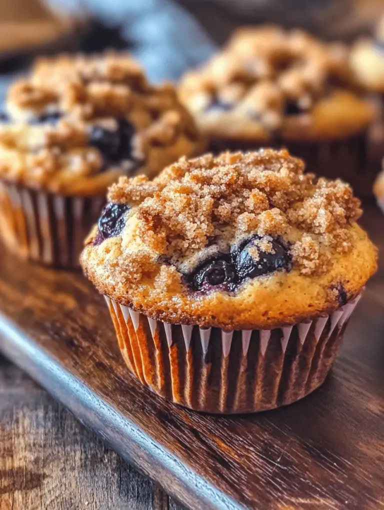 Blueberry muffins have a timeless appeal that transcends generations, making them a beloved staple in many households. Their inviting aroma and delightful flavor make them a favorite for breakfast, snacks, or even as an afternoon treat. The combination of sweet, juicy blueberries and tender, fluffy muffin batter creates a delightful experience in every bite. In today's article, we will explore the delightful world of muffins, focusing on the recipe for Delightful Blueberry Bliss Muffins with Crunchy Streusel. This recipe elevates the classic blueberry muffin to new heights with a delectable streusel topping that adds a satisfying crunch.