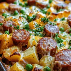 When it comes to comfort food, few dishes can rival the hearty satisfaction of a well-crafted casserole. The Hearty Kielbasa Sausage Cheesy Potato Casserole stands out as a quintessential choice for family gatherings and weeknight dinners alike. With its creamy texture, rich flavors, and the delightful combination of savory kielbasa sausage and gooey cheese, this dish is sure to become a favorite at your dining table.