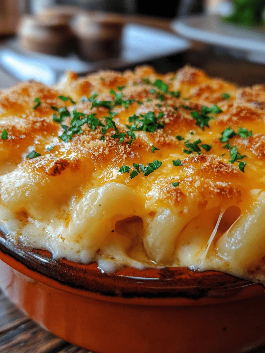 Discover the ultimate comfort food with this Classic Baked Mac and Cheese recipe. Renowned for its creamy texture and rich flavor, this dish is not only easy to make but also a crowd-pleaser that can elevate any meal. Whether you're hosting a family gathering, looking for a cozy night in, or simply craving a dish that warms the soul, baked mac and cheese has you covered. With a blend of sharp cheddar and Gruyère cheeses, combined with a hint of spices, this cheesy delight is sure to satisfy your cravings. In this guide, we will explore the ingredients, step-by-step instructions, and some insights into why this dish has stood the test of time.