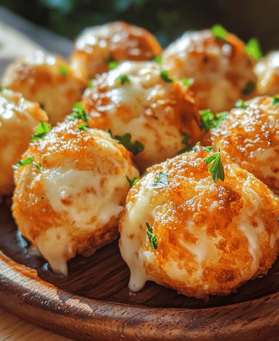 If you’re searching for the perfect appetizer that will impress your guests and keep them coming back for more, look no further than Cheesy Delight Balls. These delectable bites are a hit at parties, game day gatherings, or even cozy family dinners. With their irresistible combination of gooey cheese and savory flavors, Cheesy Delight Balls are easy to make and guaranteed to be a crowd-pleaser.