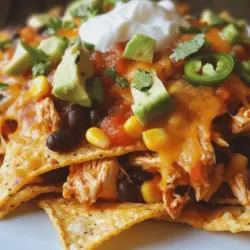 To create the ultimate Crockpot Taco Chicken Nachos, it’s essential to understand the role of each ingredient. Here’s a breakdown of the key components that contribute to the amazing flavors and textures of this dish.