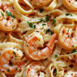 Creamy Garlic Butter Shrimp Pasta is a dish that perfectly balances comfort and elegance, making it a favorite for many home cooks and chefs alike. This recipe combines succulent shrimp with rich, creamy sauce and perfectly cooked pasta, creating a meal that is not only flavorful but also visually appealing. It’s an exquisite choice for any occasion, whether you're preparing a quick weeknight dinner or hosting a special gathering.