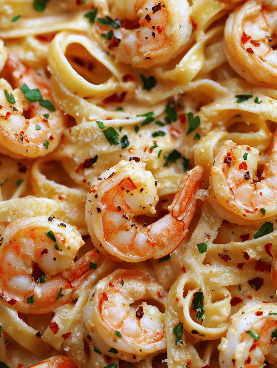 Creamy Garlic Butter Shrimp Pasta is a dish that perfectly balances comfort and elegance, making it a favorite for many home cooks and chefs alike. This recipe combines succulent shrimp with rich, creamy sauce and perfectly cooked pasta, creating a meal that is not only flavorful but also visually appealing. It’s an exquisite choice for any occasion, whether you're preparing a quick weeknight dinner or hosting a special gathering.