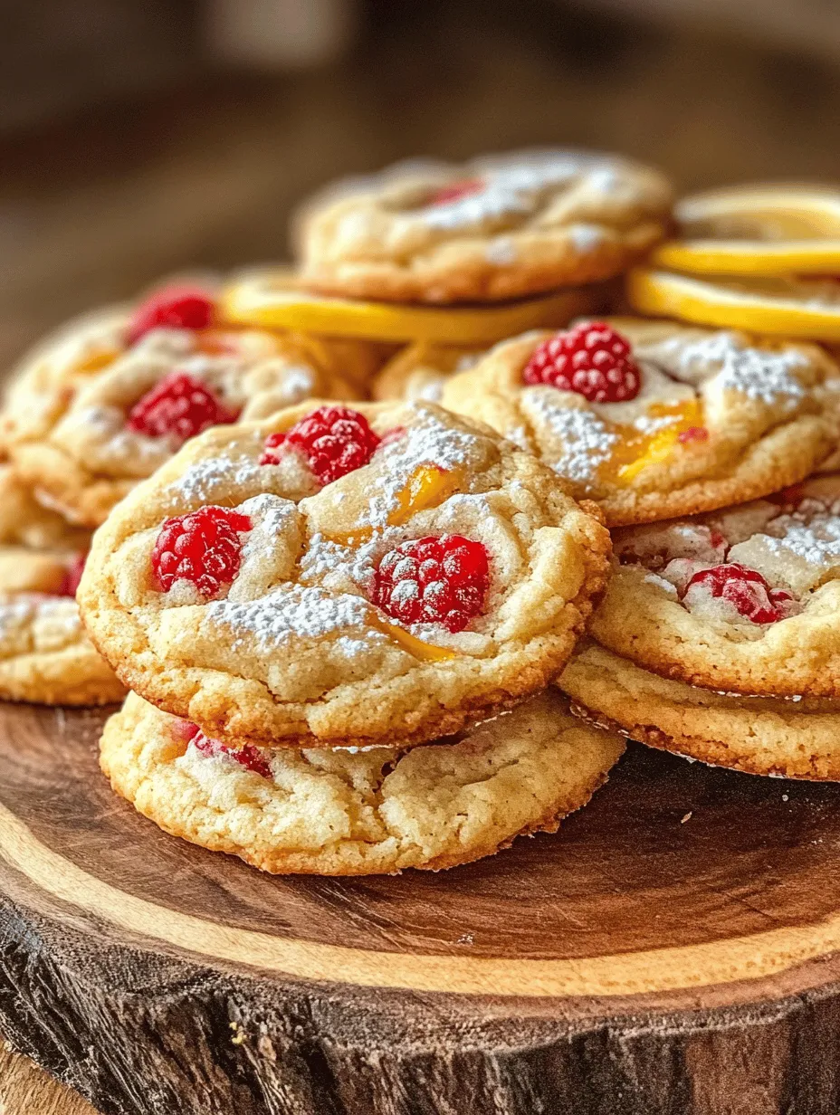 There's something truly enchanting about the combination of lemon and raspberry, especially when it comes to baking. The Lemon Raspberry Dream Cookies are a testament to how these two ingredients can meld together to create a dessert that is both refreshing and indulgent. The vibrant citrus notes of lemon paired with the sweet-tart flavor of fresh raspberries create a symphony of taste that dances on the palate. For fans of light, citrusy desserts, this cookie recipe is a dream come true, offering a perfect balance between sweetness and tartness.