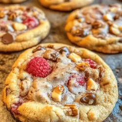 Cookies have long held a special place in the hearts of dessert lovers around the world. Their warm, comforting aroma wafting through the kitchen evokes memories of childhood and family gatherings, making them a beloved treat for all ages. Among the myriad of cookie varieties, the Raspberry Dream Chocolate Chip Cookies stand out as a delightful twist on the classic chocolate chip cookie. This recipe combines the rich decadence of chocolate with the tartness of fresh raspberries, creating a mouthwatering dessert that is both visually appealing and deliciously satisfying.