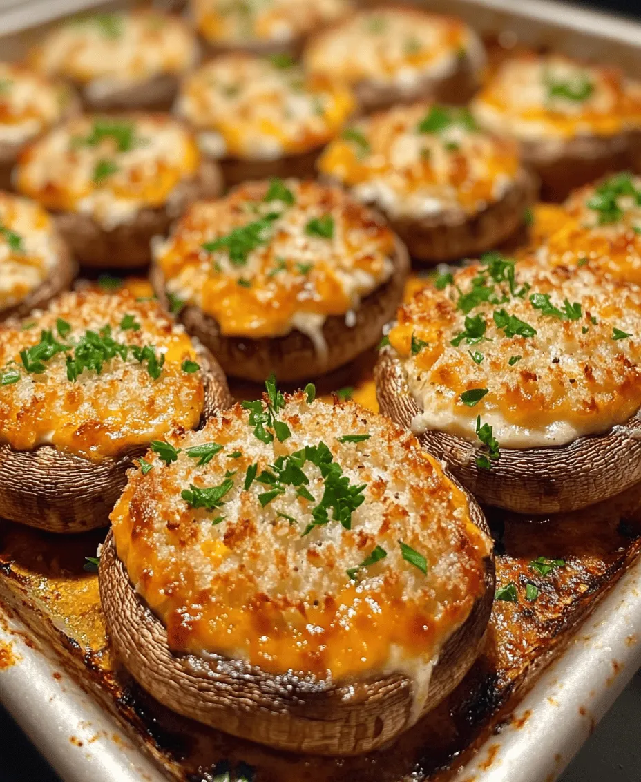 When it comes to appetizers that are sure to impress, few dishes can compete with the savory delight of stuffed mushrooms. Among the myriad of variations, White Cheddar Stuffed Mushrooms stand out for their creamy, cheesy goodness that captures the essence of comfort food. These delectable bites not only offer an explosion of flavor but also showcase the versatility of mushrooms, which serve as the perfect vehicle for a variety of fillings. Whether you’re hosting a lively gathering, planning a cozy family dinner, or simply looking for a satisfying snack, these stuffed mushrooms are guaranteed to please.