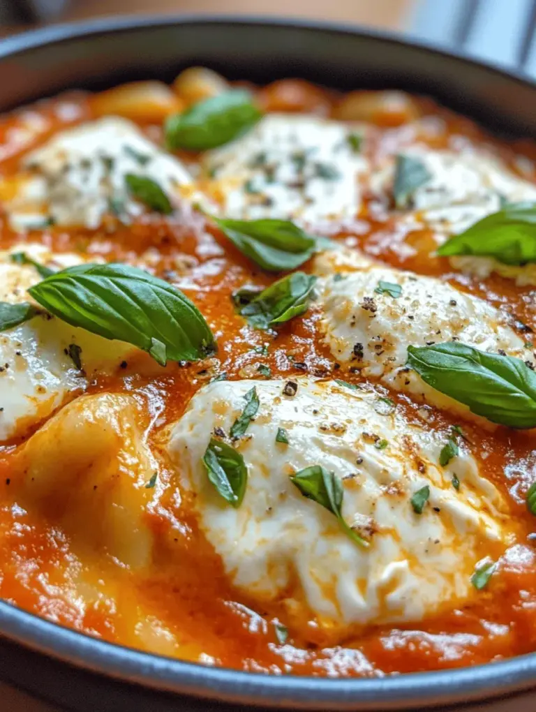 If you’re looking for a quick and comforting meal that doesn’t compromise on flavor, then this 30-Minute Creamy Tomato Gnocchi with Burrata is the perfect dish for you. This delightful recipe combines the soft, pillowy texture of gnocchi with a luscious, creamy tomato sauce, finished off with the indulgent richness of burrata cheese. Whether you’re a busy professional, a parent juggling multiple schedules, or simply someone who wants a satisfying dish without spending hours in the kitchen, this recipe is your answer. With just a handful of ingredients and minimal prep time, you’ll have a delicious meal ready to impress your family or guests.