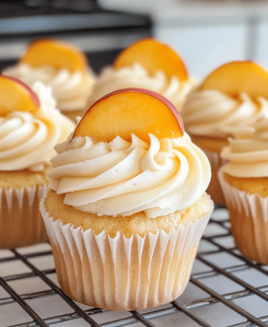 Welcome to the delightful world of baking, where every sweet creation tells a story. Today, we will embark on a scrumptious adventure with Honey Peach Cream Cheese Cupcakes, a dessert that beautifully combines the sweet, succulent flavor of ripe peaches with the rich, creamy texture of cream cheese and the natural sweetness of honey. These cupcakes are not just a treat for your taste buds; they are a perfect choice for summer gatherings, birthday celebrations, or simply a sweet indulgence to brighten your day at home.