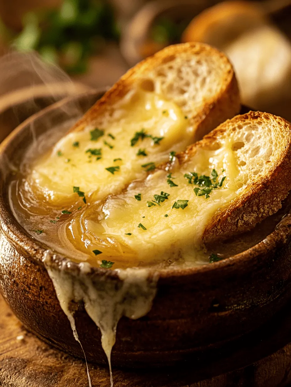 French Onion Soup is a timeless classic that has warmed hearts and filled stomachs for centuries. This beloved dish is a staple of French cuisine, renowned not just for its rich, comforting flavors but also for its simple yet satisfying nature. As the colder months sweep in, a steaming bowl of homemade French Onion Soup becomes the perfect antidote to chilly days and nights. Whether served as a hearty appetizer or a meal in itself, this soup embodies the essence of comfort food, inviting you to savor each spoonful.