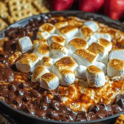 To truly appreciate the S'mores Dip Extravaganza, it's essential to understand the roots of this beloved treat. The history of s'mores dates back to the early 20th century, with the first recorded recipe appearing in a Girl Scouts handbook in 1927. The name "s'mores" is derived from the phrase "some more," reflecting the insatiable desire for this delicious combination of flavors. Traditionally, s'mores are made using just three simple ingredients: graham crackers, chocolate bars, and marshmallows.