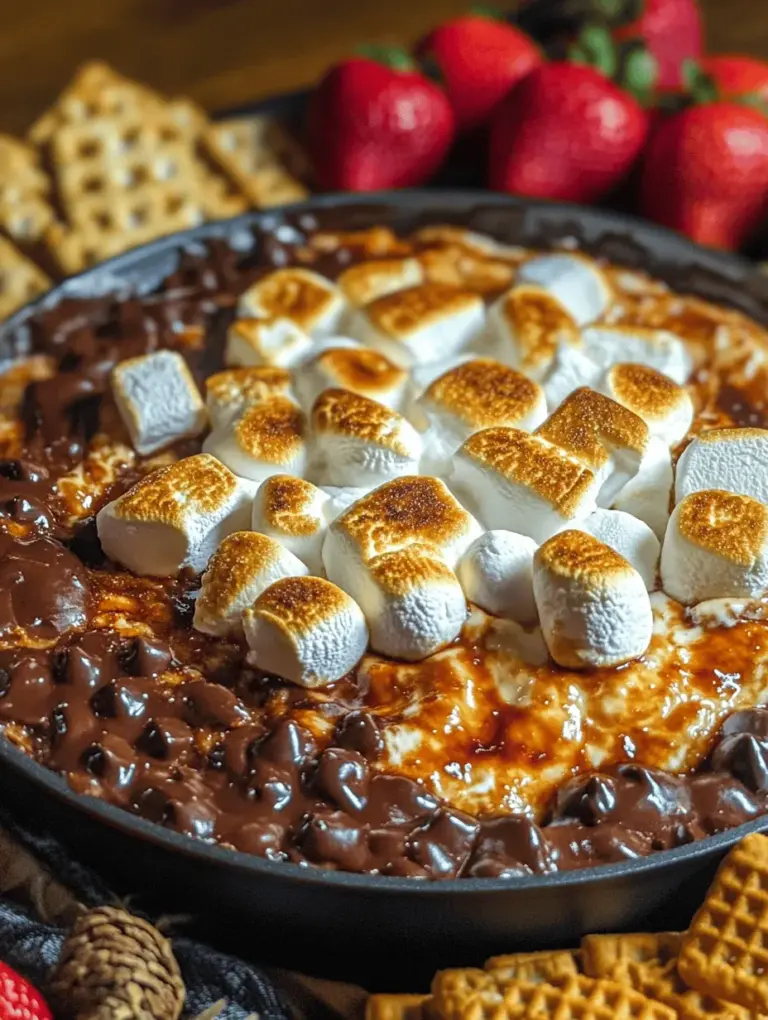 To truly appreciate the S'mores Dip Extravaganza, it's essential to understand the roots of this beloved treat. The history of s'mores dates back to the early 20th century, with the first recorded recipe appearing in a Girl Scouts handbook in 1927. The name "s'mores" is derived from the phrase "some more," reflecting the insatiable desire for this delicious combination of flavors. Traditionally, s'mores are made using just three simple ingredients: graham crackers, chocolate bars, and marshmallows.