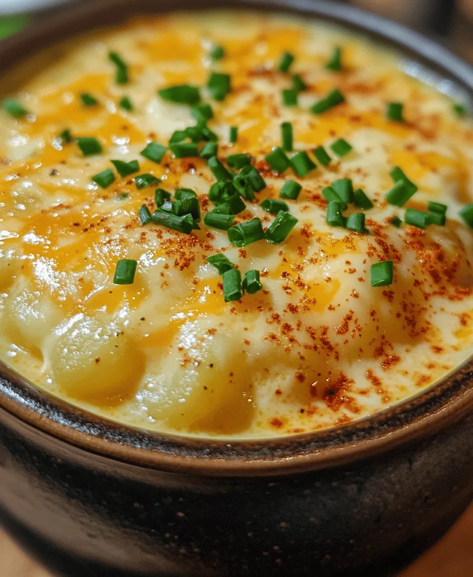 There’s something undeniably comforting about a warm bowl of potato soup. The rich, creamy texture combined with the heartiness of the potatoes makes it a beloved dish for families and gatherings alike. Potato soup is versatile, easily adapting to the preferences of any season—whether enjoyed hot in the cold winter months or as a lighter option in spring and fall. This recipe is not just about nourishment; it's about bringing people together around the dinner table.