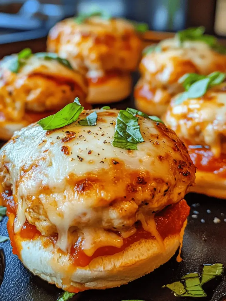 In the realm of comfort food, few dishes capture hearts quite like sliders. These miniature sandwiches offer a perfect blend of convenience and flavor, making them a staple at gatherings, parties, and family meals. Among the myriad of slider possibilities, the Cheesy Chicken Parmesan Sliders Delight stands out as a unique twist that marries the classic Italian flavors of chicken parmesan with the hand-held joy of sliders. This delightful recipe not only satisfies cravings but also elevates any meal into a special occasion, promising to delight both kids and adults alike.