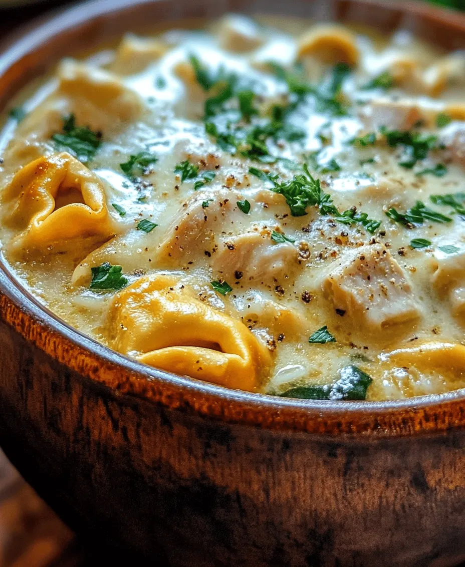 As the temperatures drop and the days grow shorter, there’s nothing quite as satisfying as a warm bowl of soup. Creamy soups, in particular, have a special way of wrapping you in comfort, evoking feelings of warmth and coziness that make them a beloved option during the colder months. Among the myriad of soup options, the Creamy Chicken Alfredo Tortellini Soup stands out as a true comfort food hero. This delightful dish combines the rich flavors of traditional Alfredo sauce with the heartiness of chicken and pasta, resulting in a meal that is not only delicious but also incredibly satisfying.