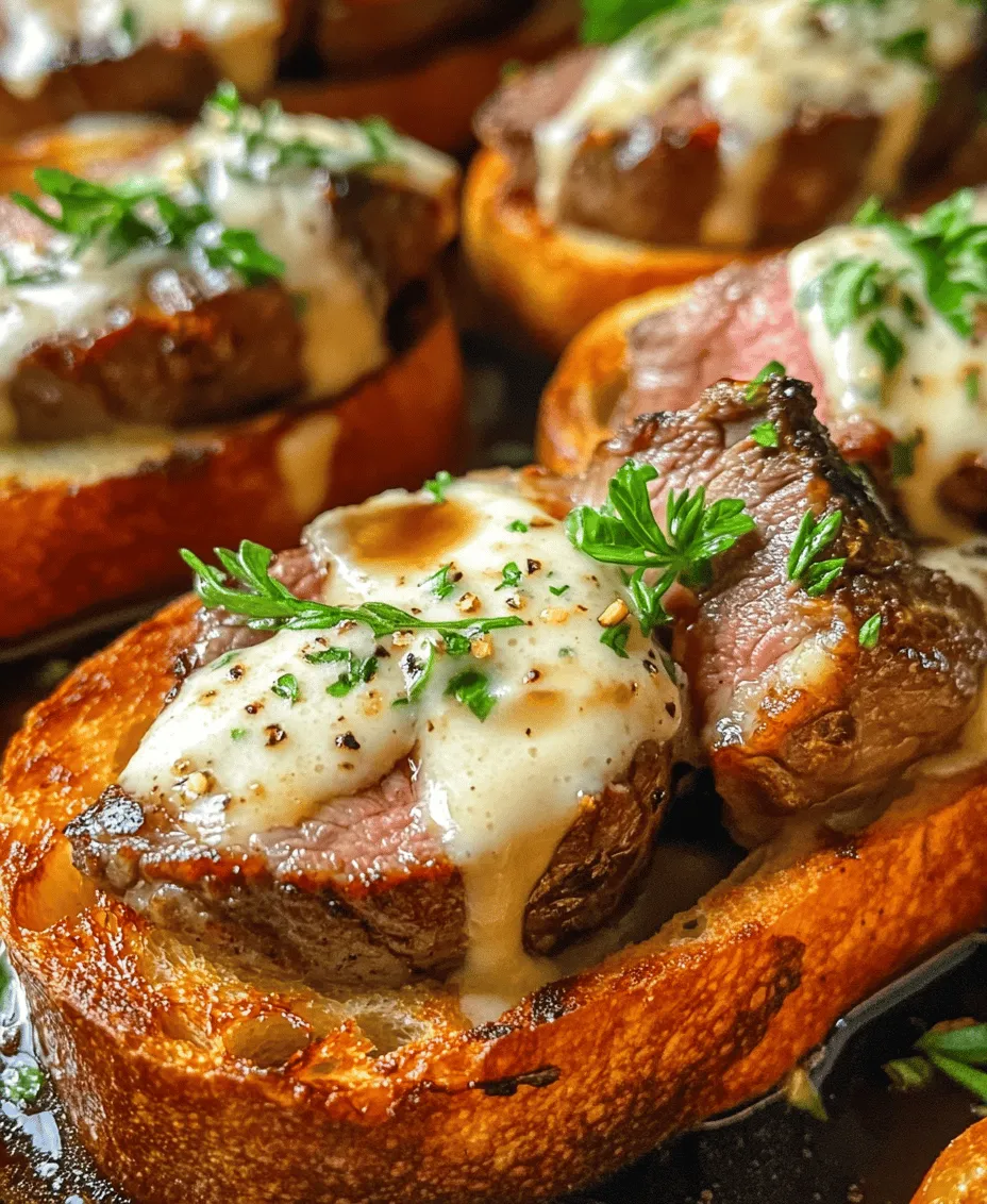 When it comes to elevating your culinary experiences, appetizers play a pivotal role in setting the tone for the meal ahead. One dish that stands out in the realm of gourmet starters is the Savory Beef Tenderloin Crostini with Parmesan Cream Sauce. This delightful appetizer marries the succulent richness of tender beef with a luscious, creamy sauce, creating a flavor harmony that is both indulgent and satisfying.