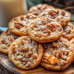 To fully appreciate Pecan Pie Cookies, it’s essential to understand the origins of pecan pie itself. This dessert has deep roots in Southern cuisine, where pecans are abundant and celebrated. The pecan tree is native to the southern United States, and its nuts have been a staple in the region's cooking for centuries. Pecan pie's origins can be traced back to the early 19th century, with various recipes emerging that highlight the nut's natural sweetness and buttery flavor.