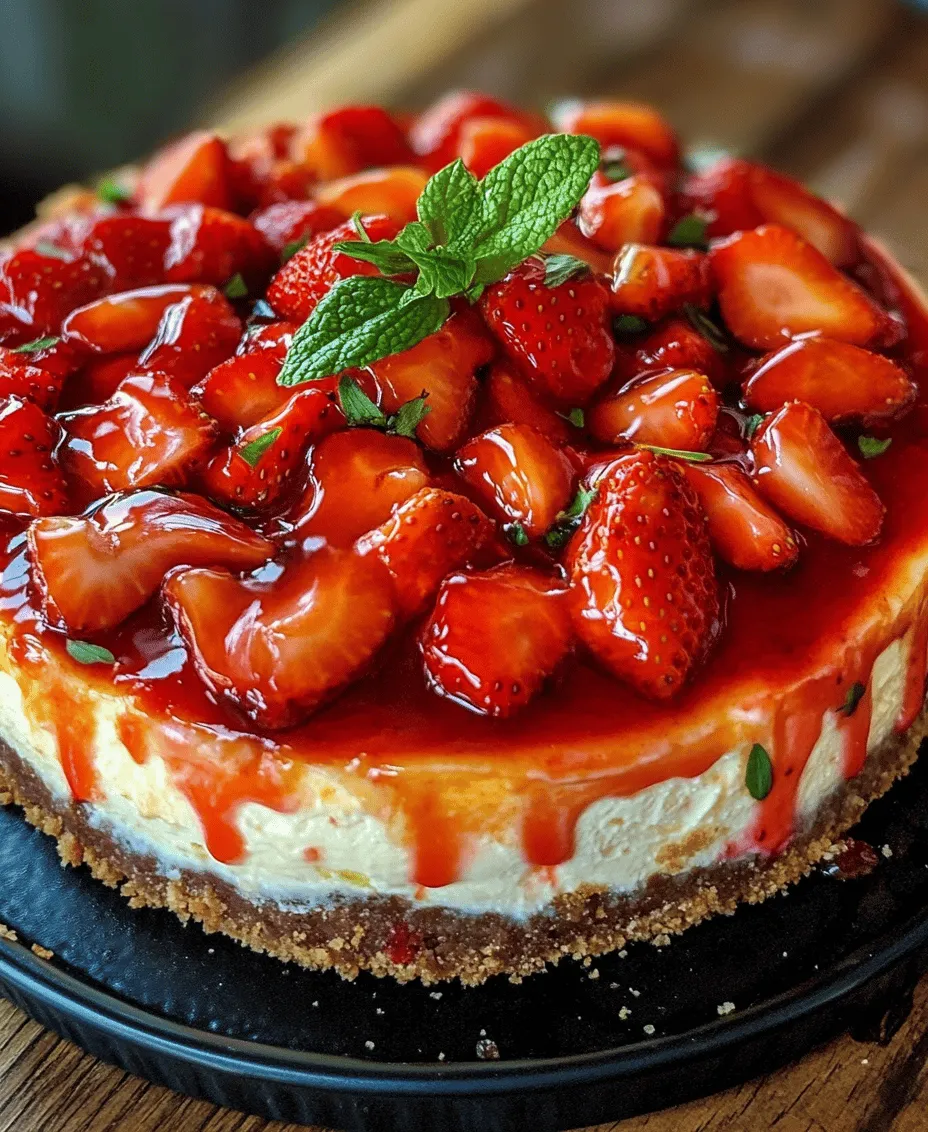 Before diving into the art of making the Strawberry Swirl Cheesecake Delight, it's essential to understand the key ingredients that contribute to its phenomenal flavor and texture. Each component plays a significant role in creating the perfect balance of creamy and fruity, ensuring that every bite is a delightful experience.