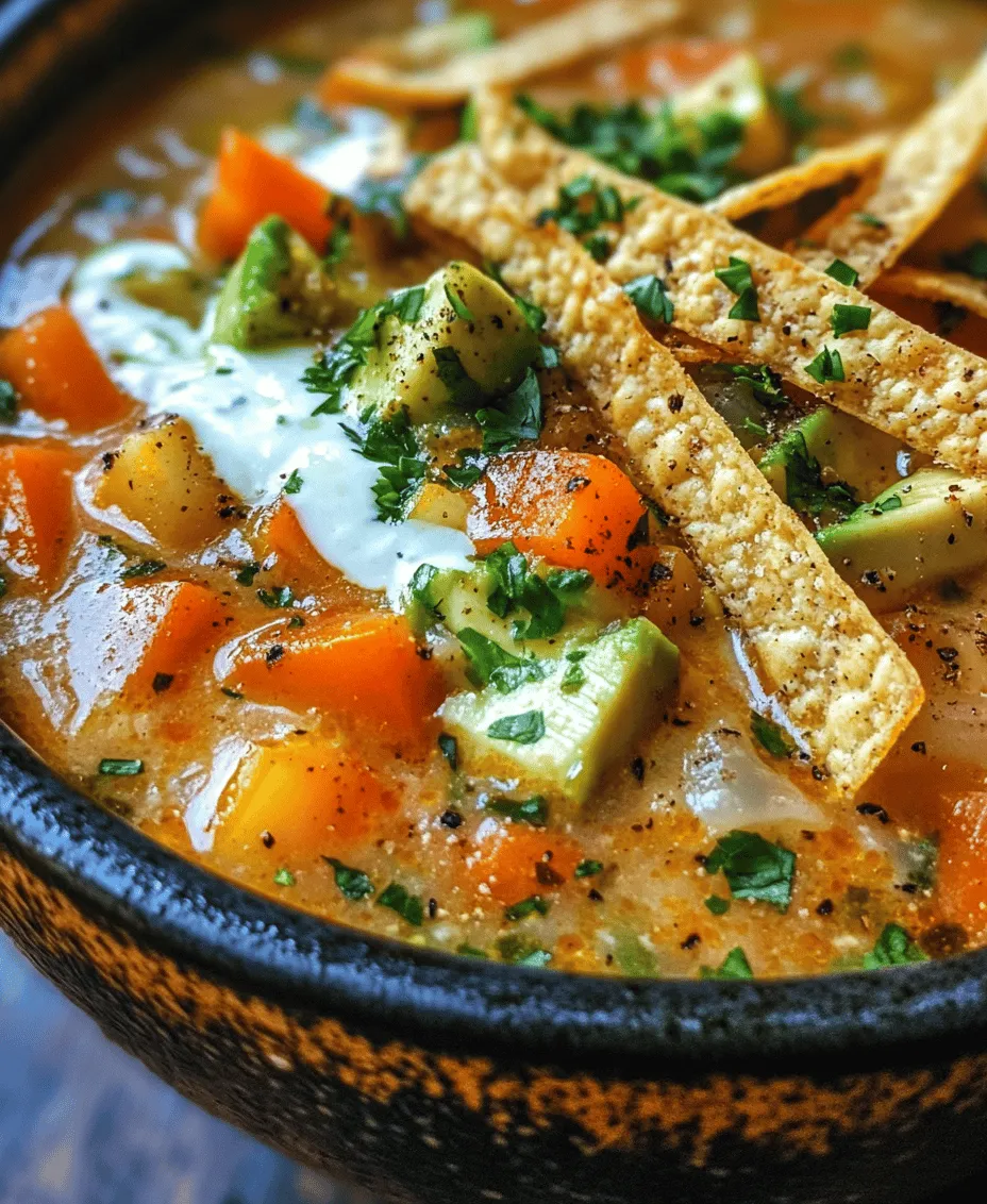 In recent years, vegetarian soups have surged in popularity, becoming a staple in kitchens across the globe. With an increasing number of people adopting plant-based diets, the demand for hearty, flavorful vegetarian options has never been greater. Among these, creamy vegetarian tortilla soup stands out as a comforting and satisfying dish that warms both the body and soul.