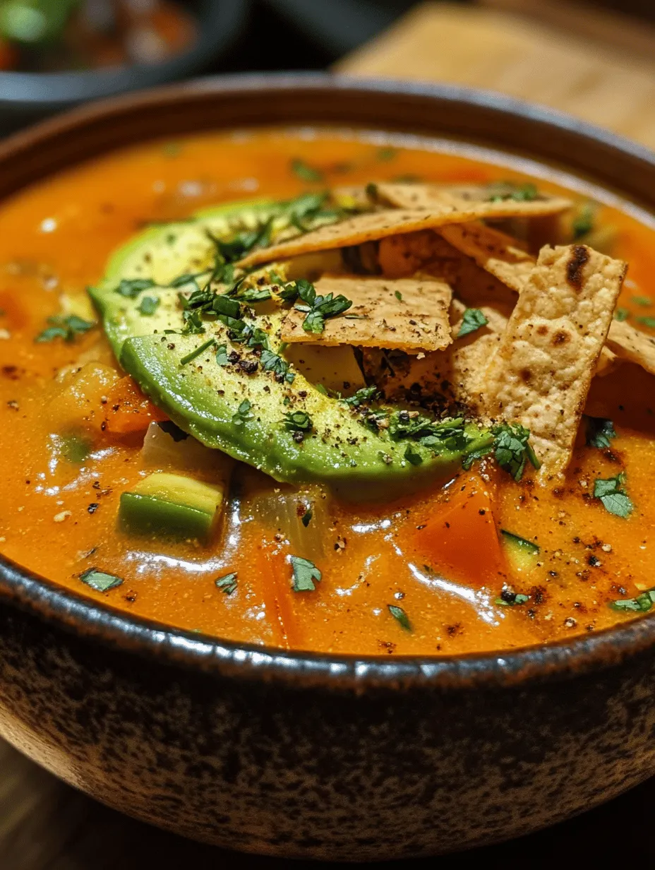 In recent years, vegetarian soups have surged in popularity, becoming a staple in kitchens across the globe. With an increasing number of people adopting plant-based diets, the demand for hearty, flavorful vegetarian options has never been greater. Among these, creamy vegetarian tortilla soup stands out as a comforting and satisfying dish that warms both the body and soul.