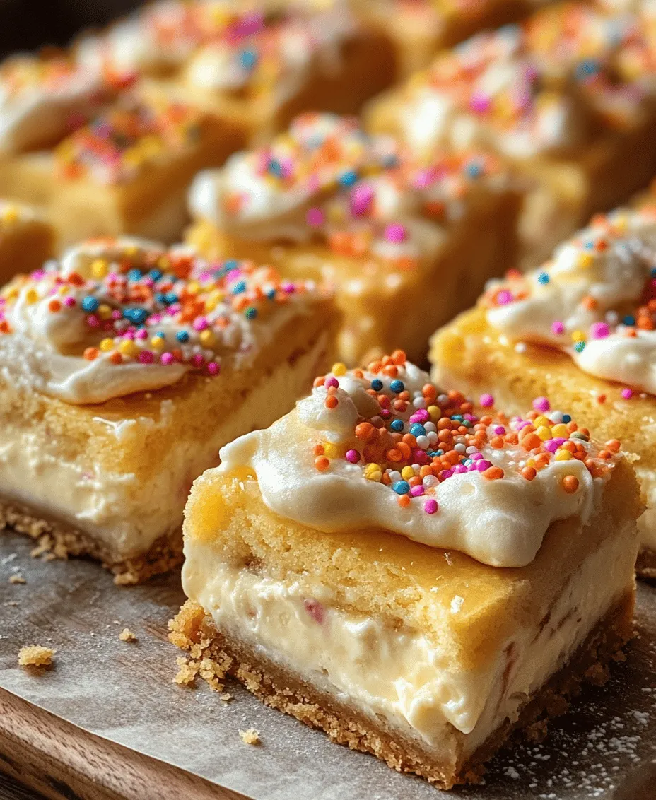 If you’re searching for a dessert that beautifully marries two beloved classics, look no further than Sugar Cookie Cheesecake Bars. This delightful recipe combines the soft, buttery goodness of sugar cookies with the creamy richness of cheesecake, creating a treat that is both indulgent and satisfying. The contrast of textures—crispy cookie base and velvety cheesecake filling—makes each bite a delightful experience.