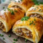 Breakfast is often heralded as the most important meal of the day, setting the tone for our energy levels and productivity. With busy mornings and packed schedules, finding a breakfast option that is both convenient and satisfying can be a challenge. This is where the Breakfast Sausage Crescent Rolls shine. They encapsulate the essence of a hearty breakfast in a delightful, portable form. Imagine flaky, buttery crescent rolls enveloping savory sausage and melted cheese—each bite a perfect harmony of flavors that can be enjoyed at the breakfast table or on the go.