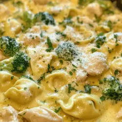 When it comes to comfort food, few dishes can rival the rich, creamy goodness of Creamy Garlic Parmesan Tortellini with Chicken & Broccoli. This dish combines the delightful chewiness of tortellini, the tender crunch of broccoli, and the savory flavors of chicken in a luscious garlic parmesan sauce. Whether you’re preparing a weeknight dinner for the family or looking to impress guests with a quick yet elegant meal, this recipe ticks all the boxes.