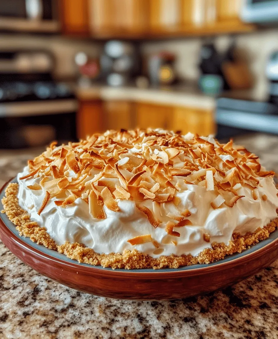 Coconut cream pie is a timeless dessert that has enchanted generations with its creamy filling, delightful texture, and the irresistible allure of coconut. As a classic in the dessert world, this pie is not only a feast for the eyes but also a treat for the taste buds. The combination of rich coconut flavor melded with a smooth, velvety filling has made it a beloved choice for festive occasions and casual gatherings alike.