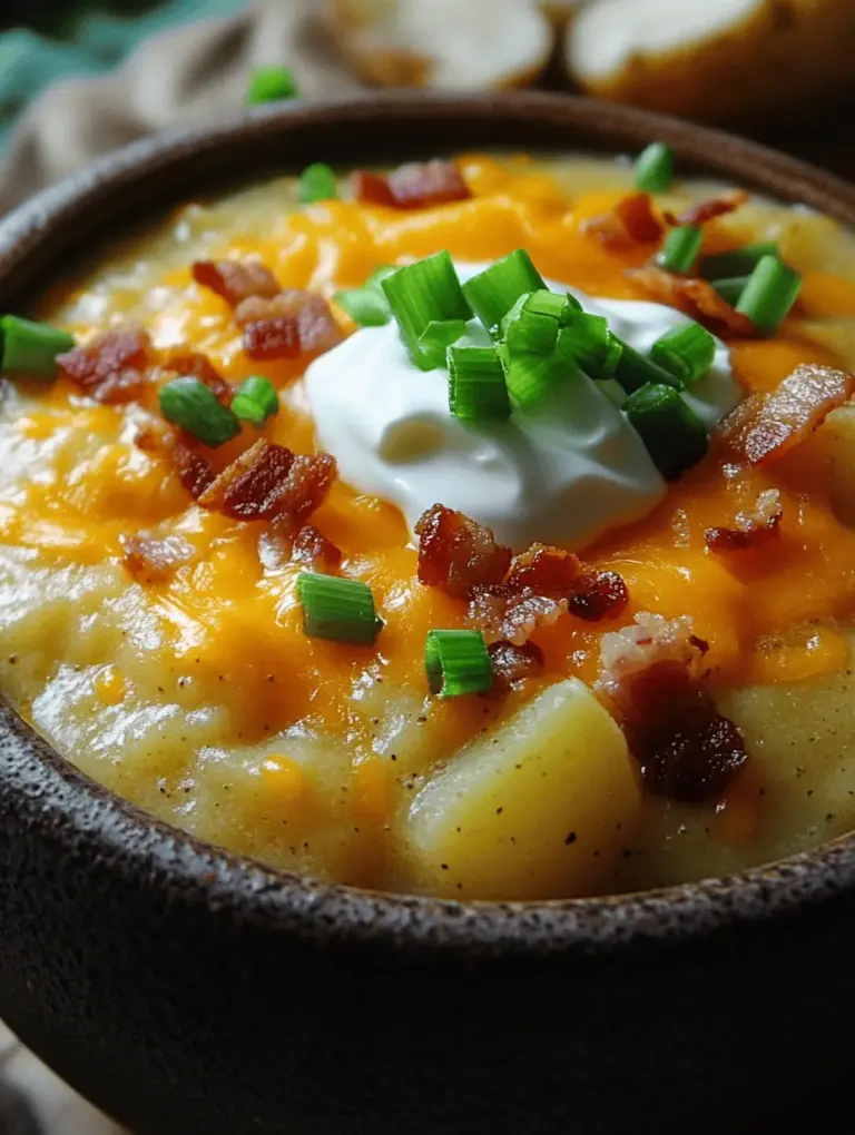 When the chill of winter sets in or the skies turn gray, there’s nothing quite like a warm bowl of soup to bring comfort and satisfaction. Among the many varieties of soup, creamy potato soup stands out as a quintessential favorite. Its rich, velvety texture and hearty flavors make it the perfect dish to indulge in during those cozy evenings. What could be better than a creamy loaded baked potato soup that combines all the classic flavors of a baked potato, topped with your favorite fixings? This soup not only warms the soul but also satisfies the palate, making it a versatile dish suitable for any occasion.