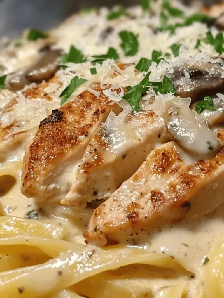 When it comes to comfort food, few dishes can compete with the rich, creamy, and savory flavors of Creamy Garlic Mushroom Chicken with Pasta. This delightful meal effortlessly marries succulent chicken breasts, earthy mushrooms, and perfectly cooked pasta in a luscious garlic-infused sauce. It’s a dish that not only warms the soul but also satisfies the palate, making it a favorite among families and dinner guests alike.