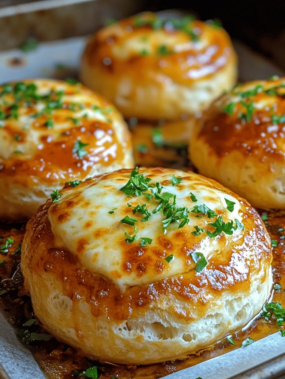 If you're on the hunt for a deliciously indulgent appetizer or snack that will impress your guests and satisfy your cravings, look no further than Cheesy Garlic Biscuit Bombs. These little bites of joy encapsulate the irresistible combination of garlic, cheese, and buttery biscuits in every mouthful. Imagine breaking into a warm, flaky biscuit only to discover a gooey, cheesy center that oozes deliciousness. Not only do these biscuit bombs deliver on flavor, but they are also remarkably easy to prepare, making them the perfect choice for a cozy night in or a festive gathering.