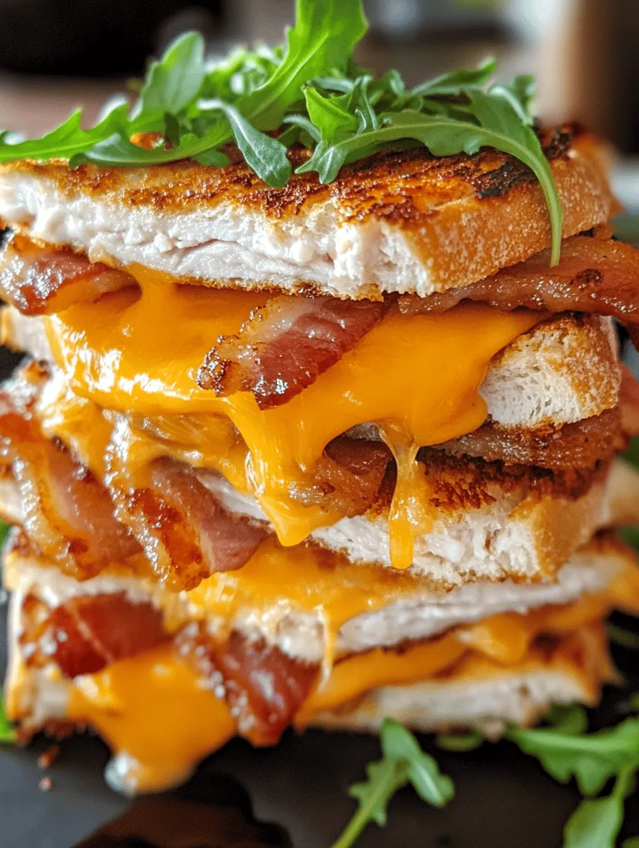 If you're searching for a meal that perfectly balances flavor, texture, and convenience, look no further than the Cheddar and Bacon Turkey Melt on Sourdough. This savory sandwich brings together the creamy richness of sharp cheddar cheese, the irresistible crunch of crispy bacon, and the lean juiciness of turkey breast, all enveloped within the delightful tang of sourdough bread. Whether you're a busy professional looking for a quick lunch or a home cook seeking to satisfy the whole family's cravings, this recipe offers a delectable solution that is both satisfying and easy to prepare.