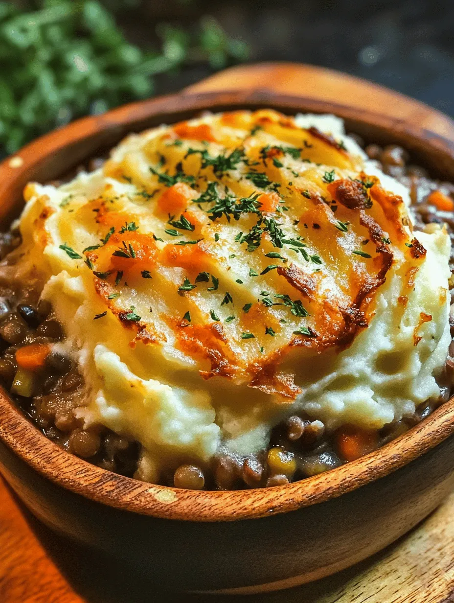 Shepherd’s Pie is a classic comfort food that has warmed hearts and filled stomachs for generations. Traditionally made with minced meat and topped with creamy mashed potatoes, this dish has become a staple in many households. However, as the culinary world evolves and the demand for plant-based meals increases, a delightful twist has emerged—Vegetarian Lentil Shepherd’s Pie. This version not only preserves the heartiness and warmth that makes Shepherd’s Pie so beloved, but it also introduces lentils as a nutritious, protein-packed alternative to meat.