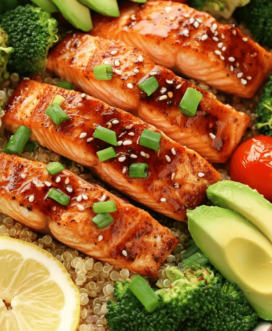 In the world of healthy eating, few dishes capture the essence of flavor and nutrition quite like Honey Garlic Salmon Bowls. This vibrant dish combines the rich, buttery taste of salmon with a sweet and savory honey garlic sauce, resulting in a meal that's not only satisfying but also packed with health benefits. The appeal of this recipe lies in its balance of flavors and its vibrant presentation, making it a feast for both the eyes and the palate.